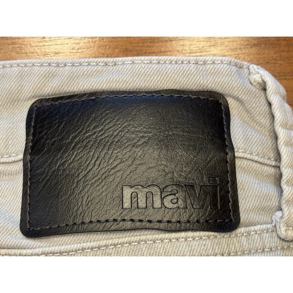 33 X 32 Mavi Jeans James Stained Light Gray Skinny As Is - Picture 14 of 15